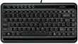 A4Tech KL-5 Silver/Black Space Saver Compact Keyboard (UK Layout)