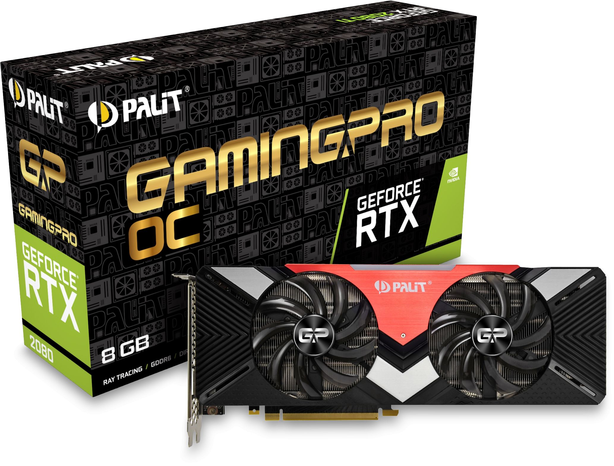 RTX 2080 GamingPro OC 8GB Graphics Card, NE62080S20P2-180A
