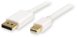 Quiet PC DisplayPort to Mini DP 1m Cable with Locking Connector